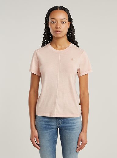 Camiseta Overdyed Front Seam